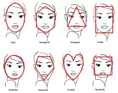 Visagismo Vetor 003